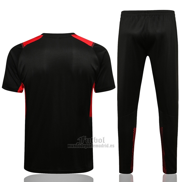 Chandal del AC Milan Manga Corta 2021-2022 Gris